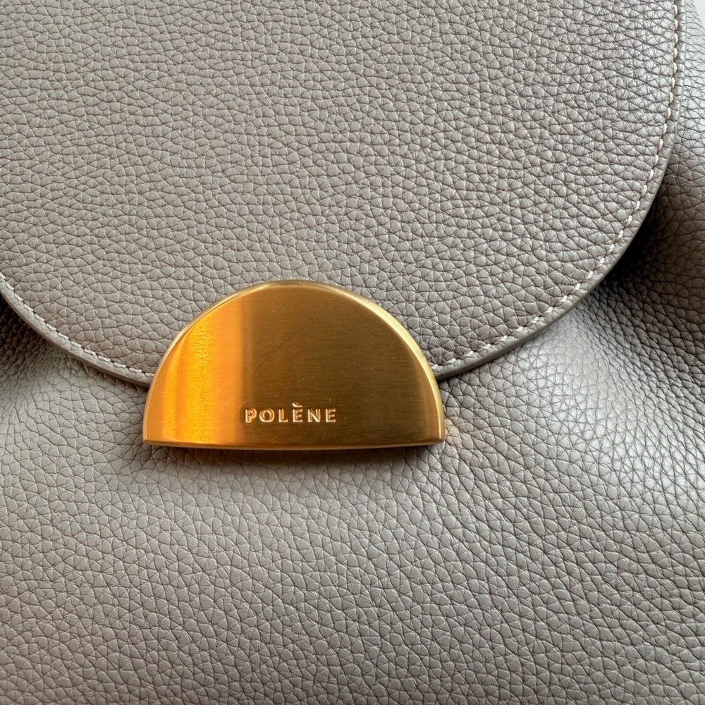 Polene Taupe Crossbody Numero Un Mini - Picture 2 of 11